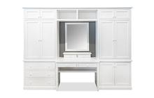 Manchester Bedroom Wall Unit in White