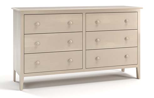 Portsmouth 6 Drawer Dresser by Revolution Furnishings