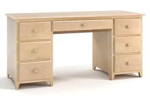 Shaker 7 Drawer Desk by Revolution Furnishings