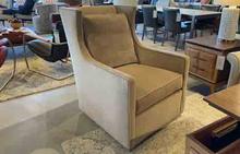 Chance Swivel Chair in Tasha Sand
