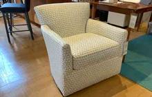 Shelburne Swivel Chair in Anchorage Marine by CR Laine