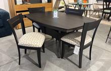 Crescent Boat table 42x60 and x4 James Chairs in Rockport