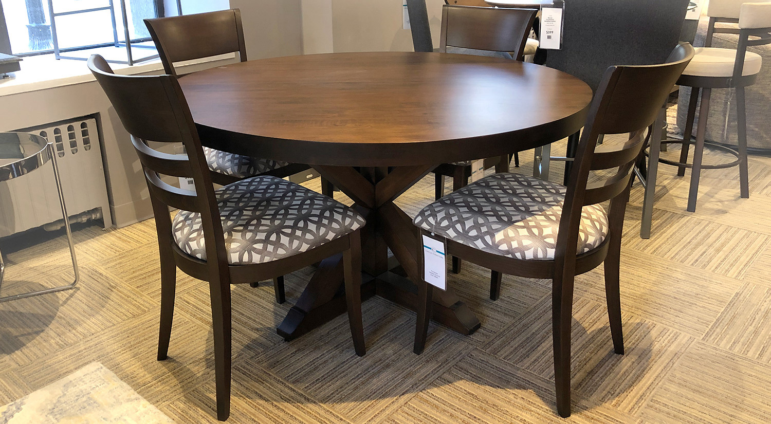 Devon Dining Table and 4 Chairs