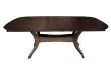 Palmer Pedestal Table in Aurora 42 x 80 by Saloom