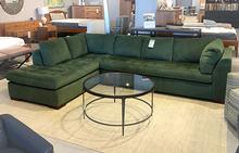 Astoria Sectional in Bottle Green