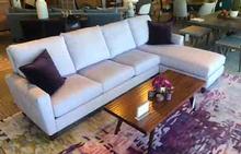 Bennet Sectional in Lilac Ultrasuede