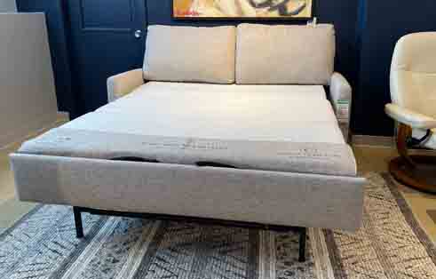 Bowie Queen Comfort Sleeper in Sonata Gray