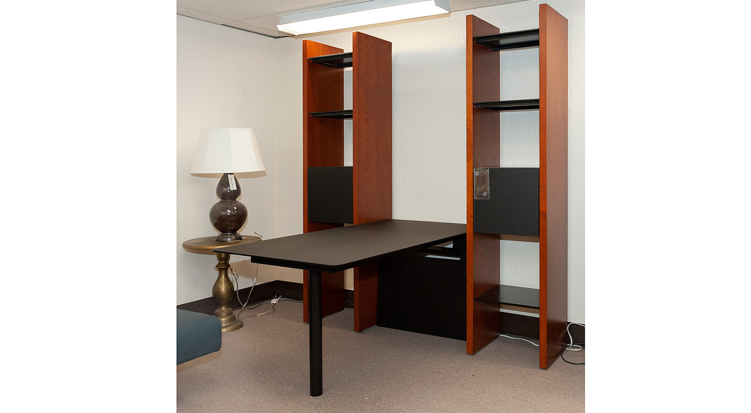 Semblance Wall Unit with Peninsula Desk