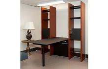 Semblance Wall Unit with Peninsula Desk