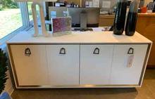 Ansel 4 Door Cabinet in White