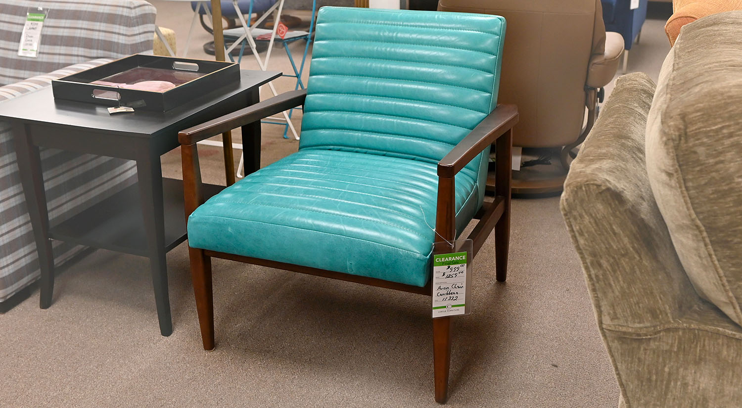 Circle Furniture Avon Chair in Caribbean Clearance