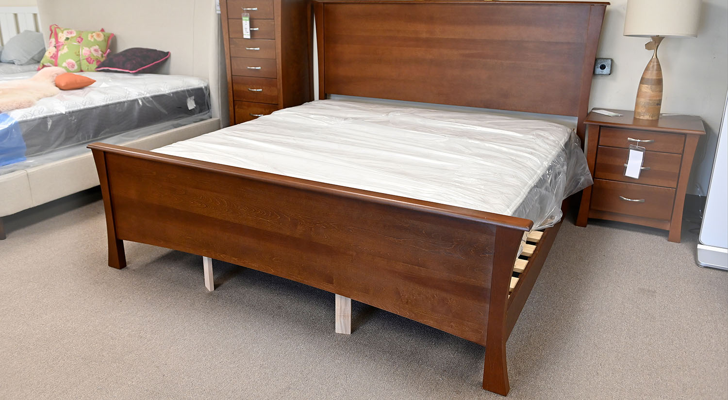 Clarington King Bed in Royal Cherry