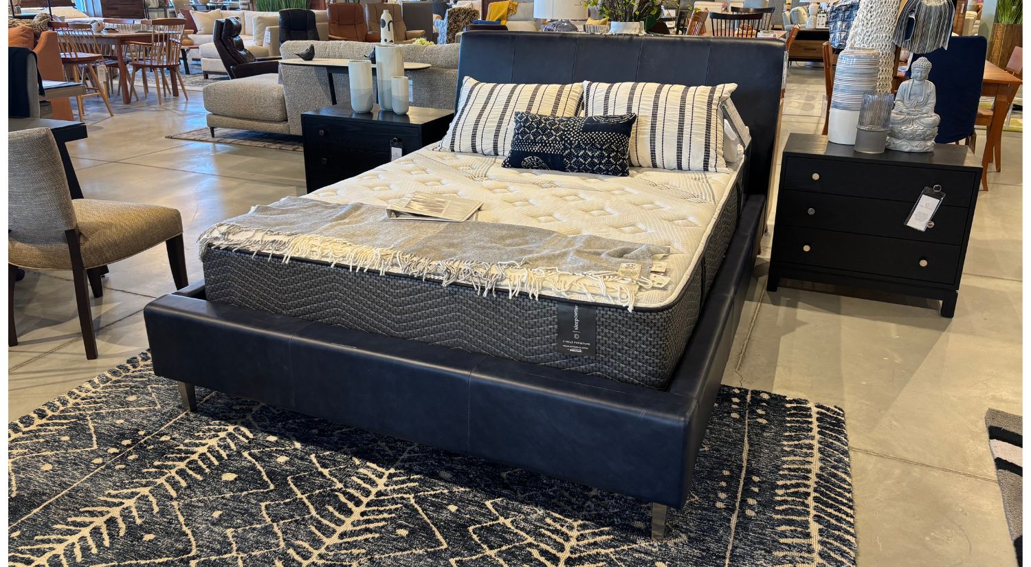 Prairie Queen Bed Bedroom Conway Collection Clearance Circle