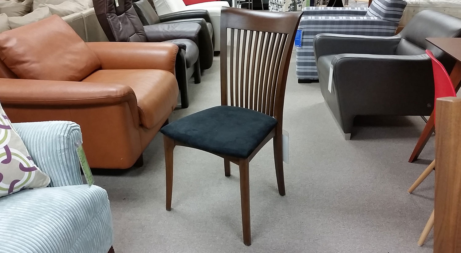 Sarah Side Chair in Saddle Cherry