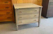 Monaco Three Drawer Nightstand / Chest in Shoreline