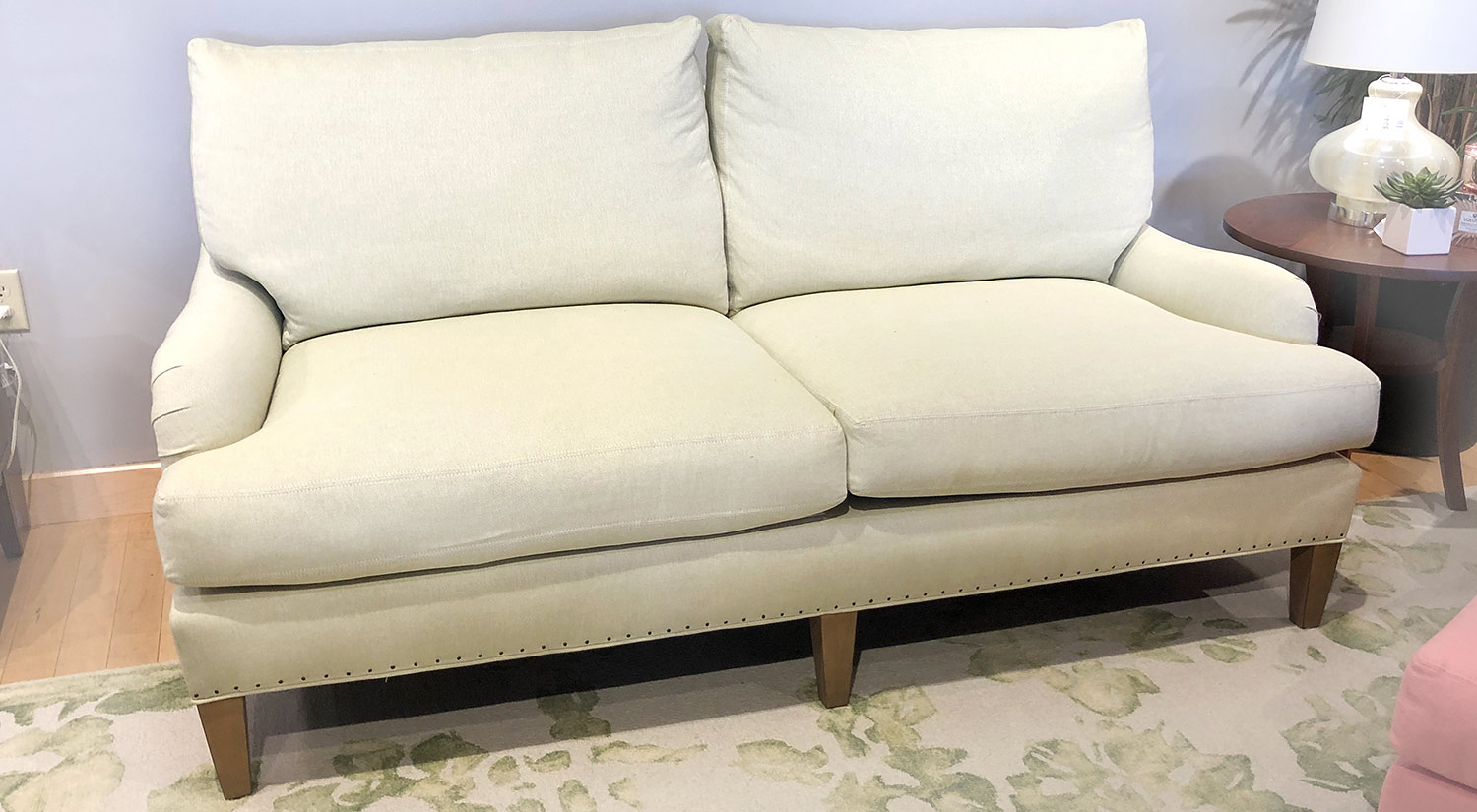 Addie Apt Sofa in Grass