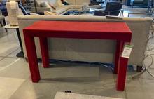 Parson Table/Console in Everest Crimson