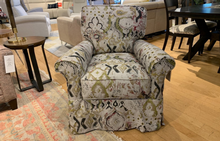 Gibby Swivel Glider in Luna Spring by Lee Industries