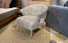 Otis Chair in Houndstooth