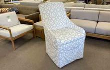 Emma Slipcovered Dining Chair in Sausalito Silver