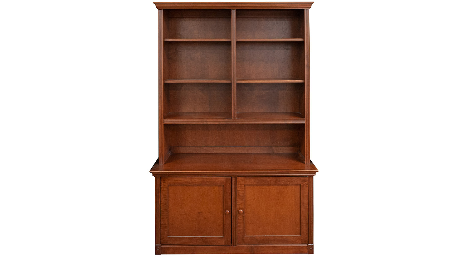 Cabinet and Hutch in Antique Cherry
