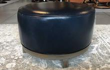 Fulton Ottoman in Leather