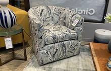 Sally Swivel Chair in Enrique