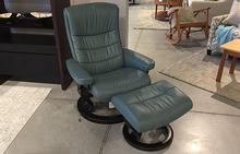 Nordic Stressless Chair in Aqua