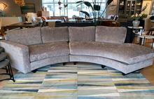 Clip Sectional & Ottoman in Grey by Thayer Coggin