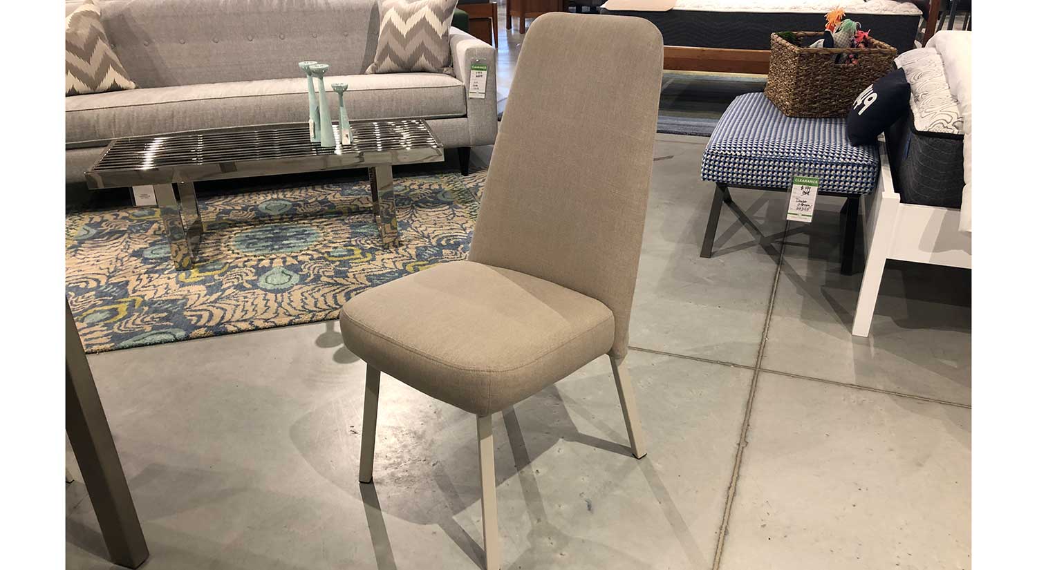 Bloom Side Chair in Mushroom