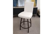 Nicholas Counter Stool in Light Grey