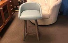 Liv Swivel Counter Stools in Silver