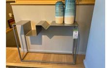 Zigzag Console in Silver