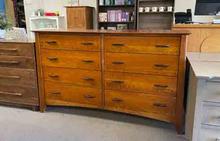 Willow 8 Drawer Dresser in Autumn Cherry