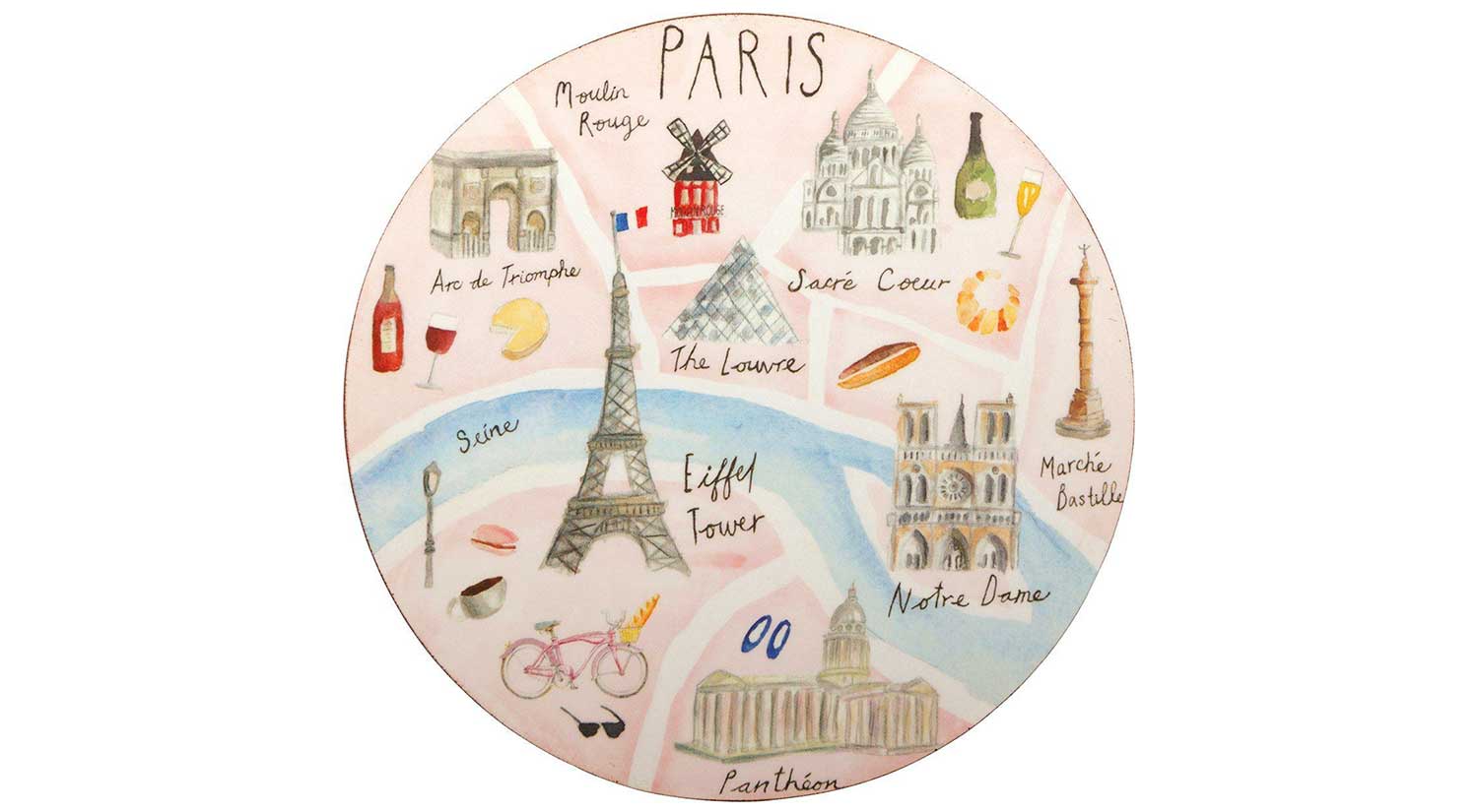 Paris Coasters - Set of 4