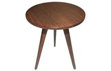Martin Round End Table in Java by Saloom