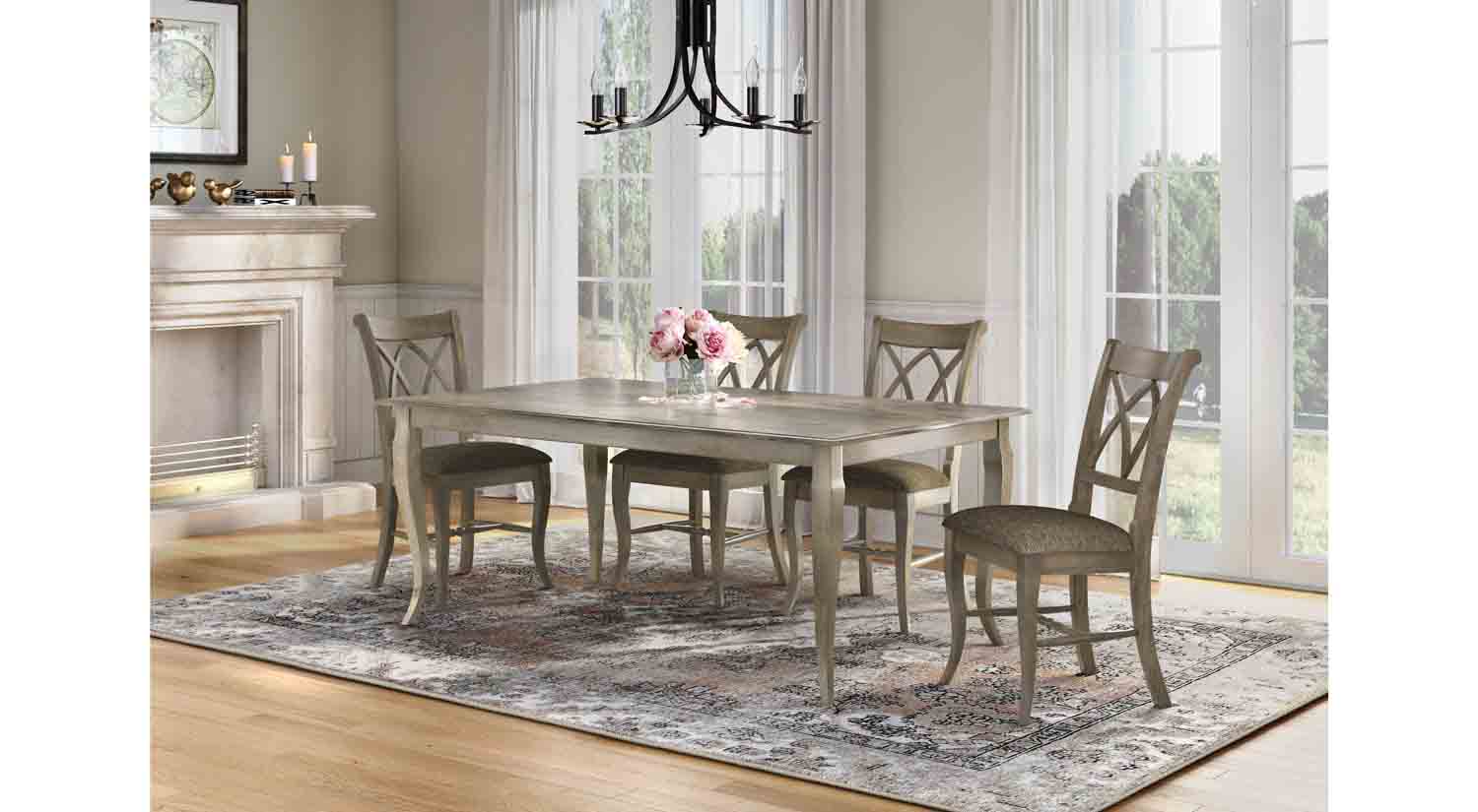 Furniture - Euro Dining Table | Kitchen Tables Boston | Circle Furniture