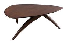 Wakefield Cocktail Table in Walnut by Saloom