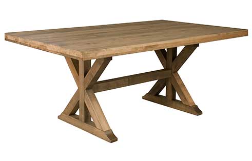 Weston Table with Mondo Edge by Saloom