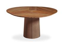 Elsa Round Extension Dining Table in Walnut