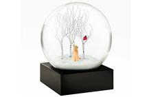 Lab in the Woods Snow Globe