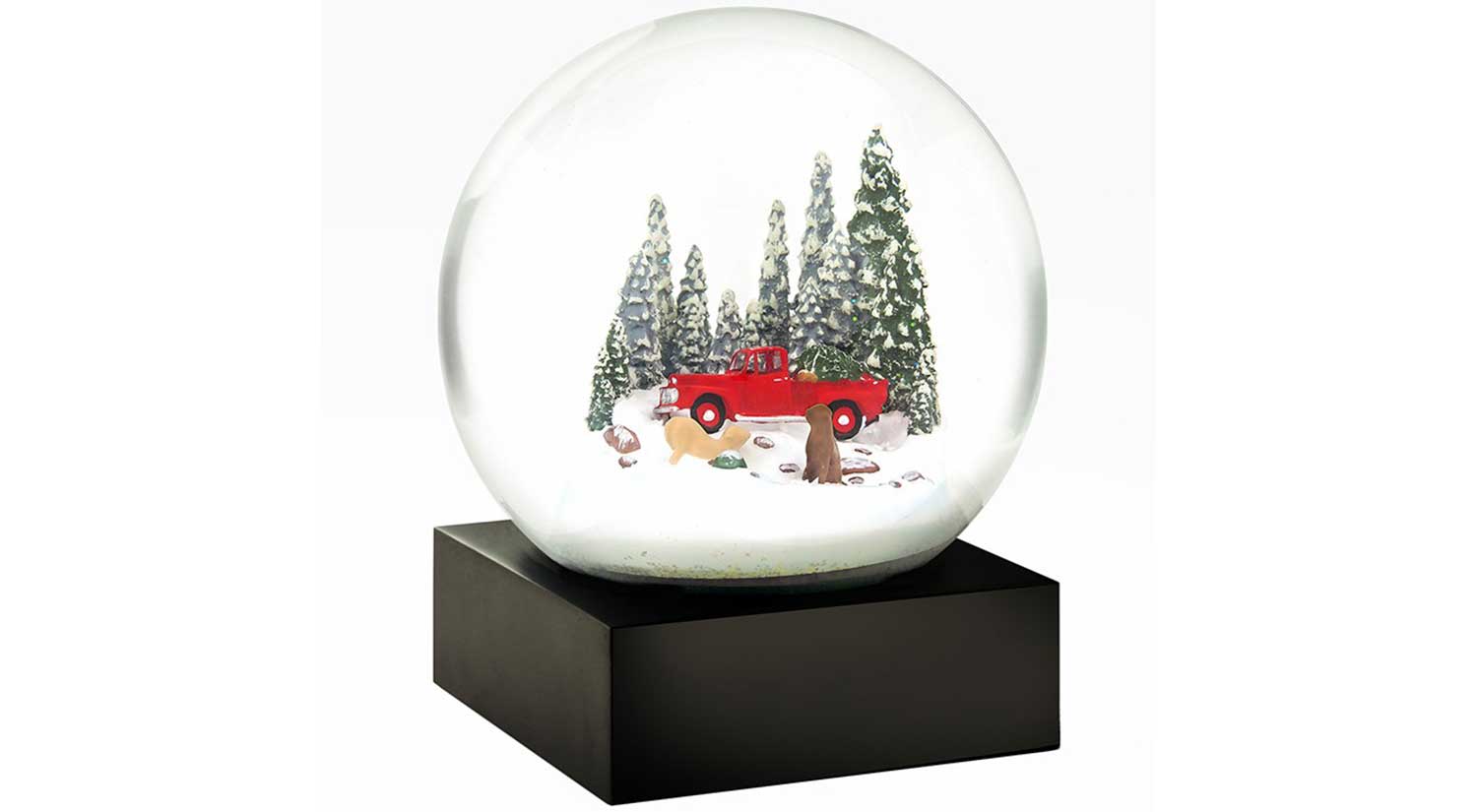Red Truck Snow Globe