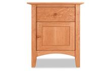 Canterbury 1 Drawer Nightstand with Door & Shelf by Maple Corner