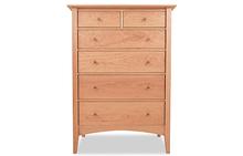 Canterbury 6 Drawer Chest by Maple Corners in Natural Cherry
