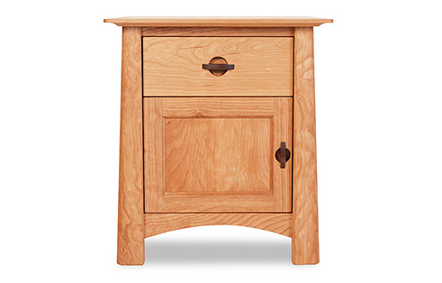 Harvestmoon 1 Drawer Nightstand with Door by Maple Corner Woodworks