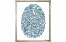 Blue Fingerprints 1