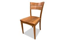 Dalton Side Chair with Wood Seat