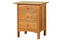 Heartwood 3 Drawer Nightstand