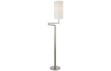 Anton Large Swing Arm Floor Lamp in Polished Nickel