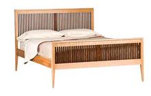 Heritage Luna Bed with Walnut Spindles